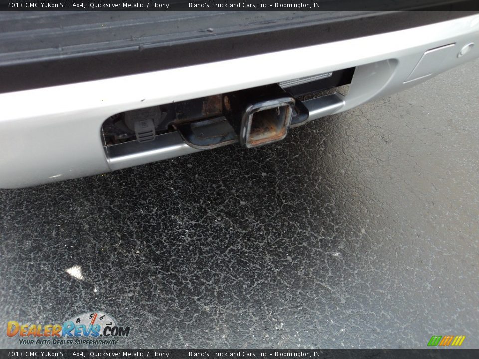 2013 GMC Yukon SLT 4x4 Quicksilver Metallic / Ebony Photo #35