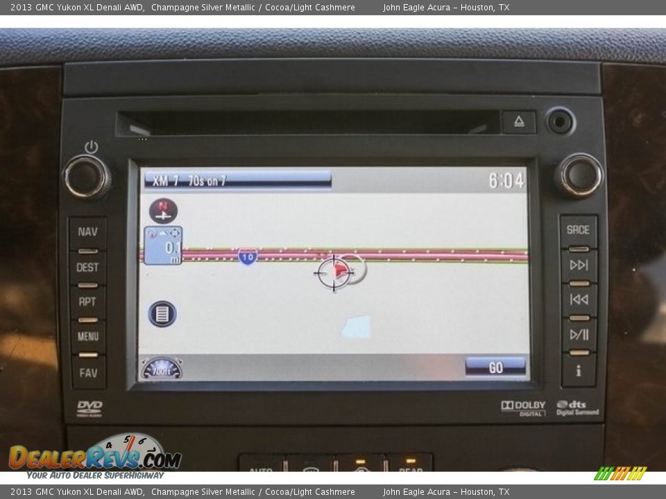 2013 GMC Yukon XL Denali AWD Champagne Silver Metallic / Cocoa/Light Cashmere Photo #25