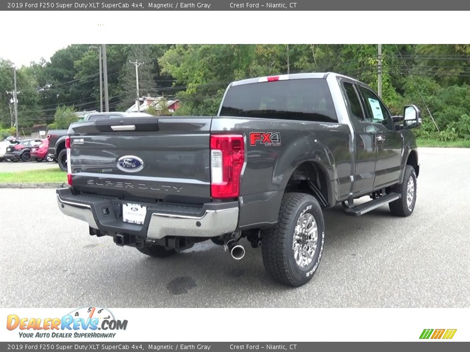 2019 Ford F250 Super Duty XLT SuperCab 4x4 Magnetic / Earth Gray Photo #8