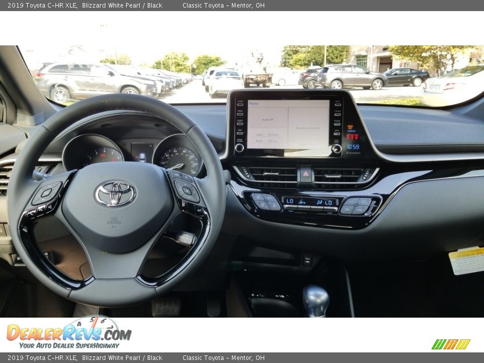2019 Toyota C-HR XLE Blizzard White Pearl / Black Photo #5