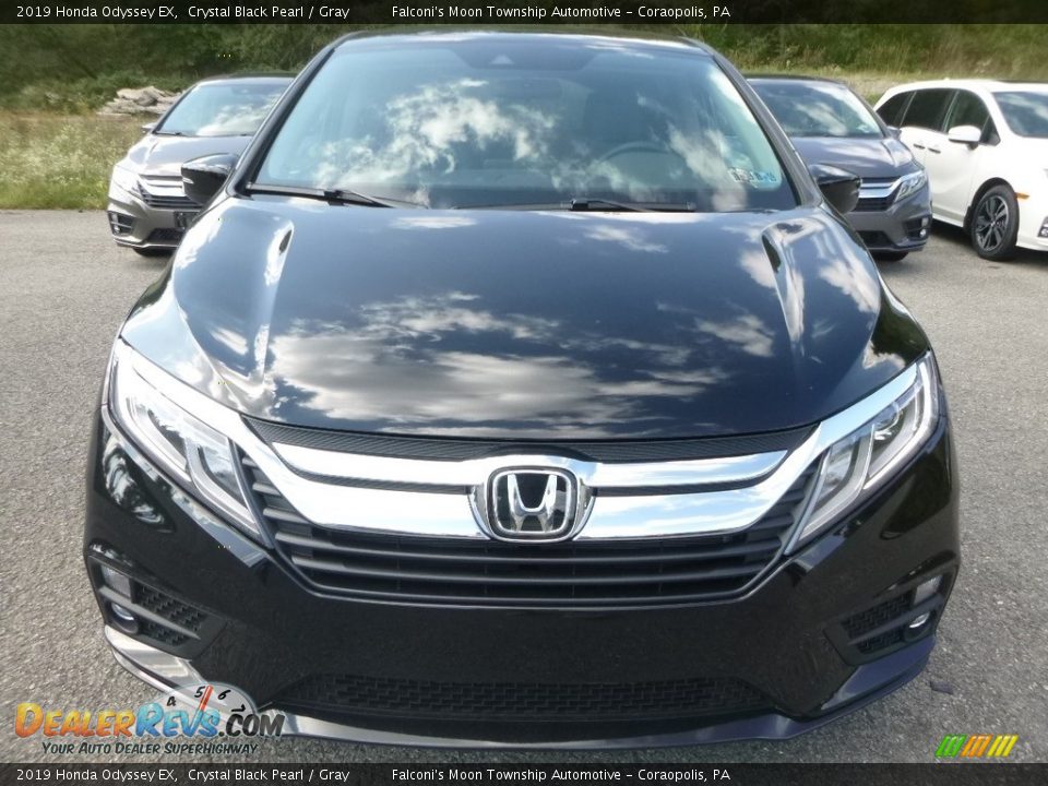 2019 Honda Odyssey EX Crystal Black Pearl / Gray Photo #6
