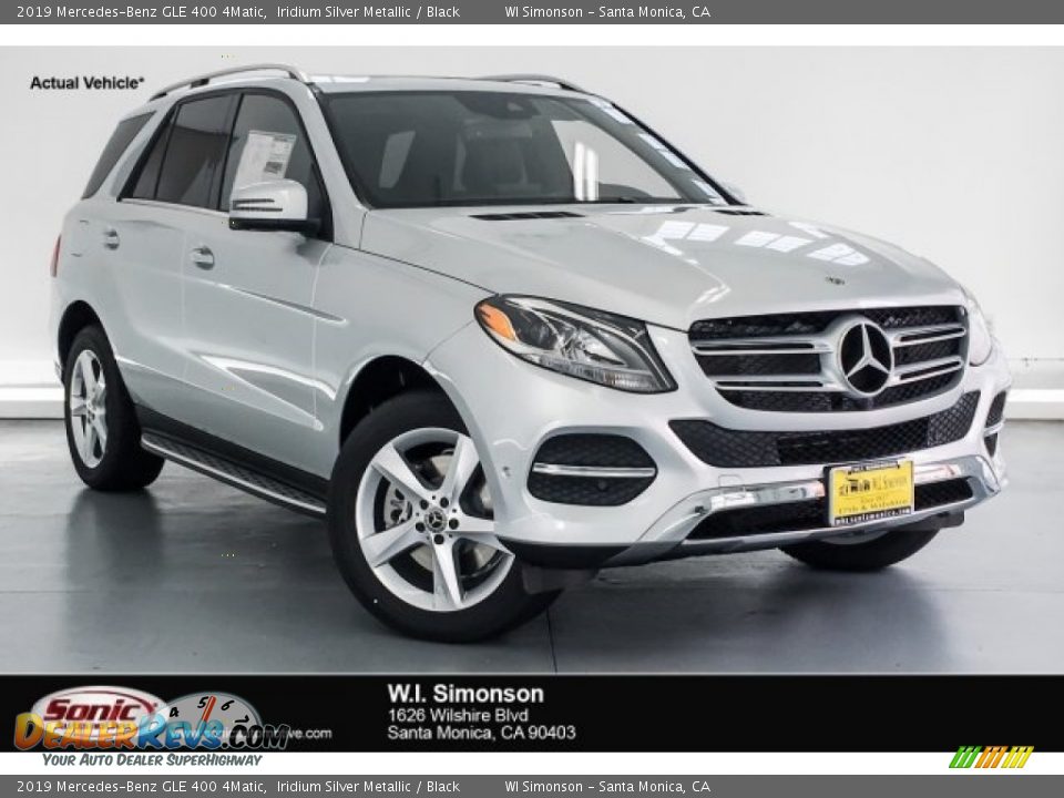 2019 Mercedes-Benz GLE 400 4Matic Iridium Silver Metallic / Black Photo #1