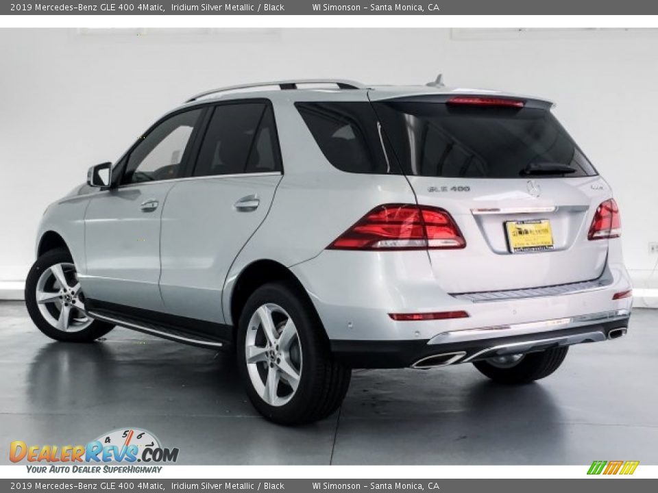 2019 Mercedes-Benz GLE 400 4Matic Iridium Silver Metallic / Black Photo #2