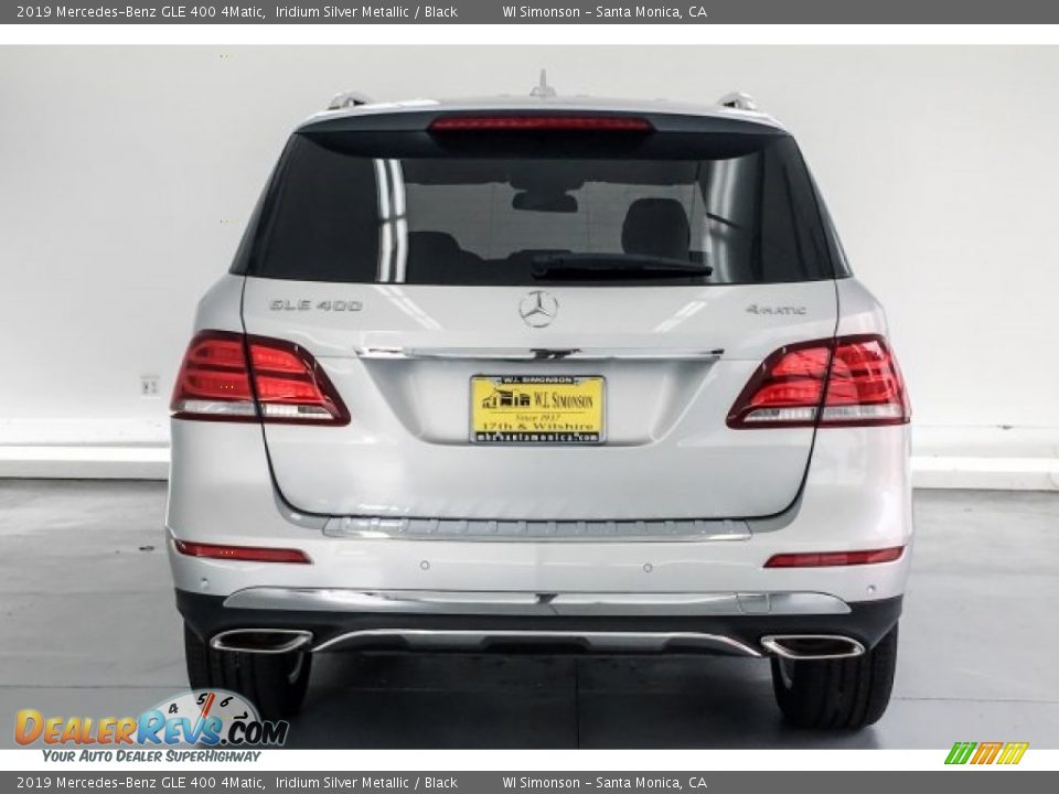 2019 Mercedes-Benz GLE 400 4Matic Iridium Silver Metallic / Black Photo #3