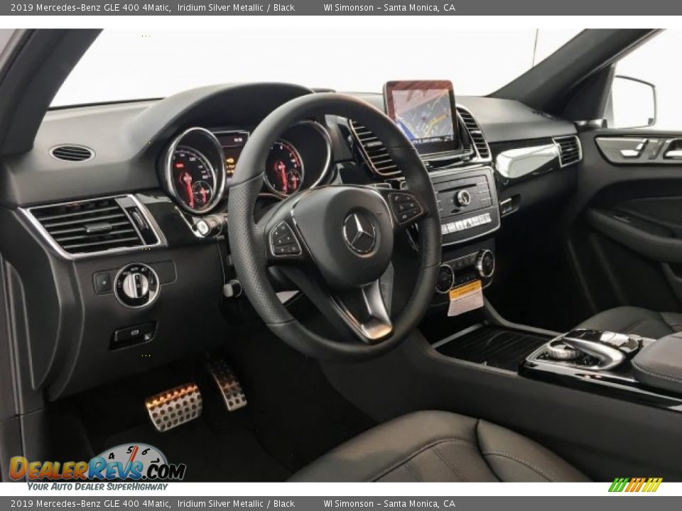2019 Mercedes-Benz GLE 400 4Matic Iridium Silver Metallic / Black Photo #4