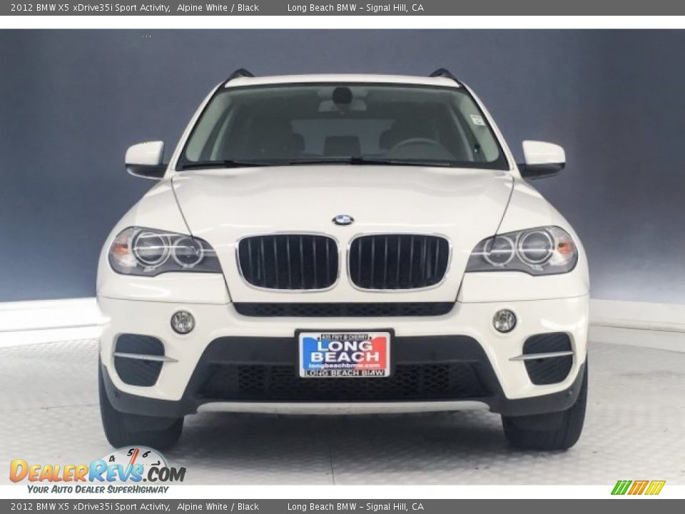 2012 BMW X5 xDrive35i Sport Activity Alpine White / Black Photo #2