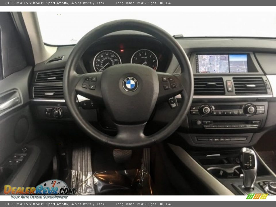 2012 BMW X5 xDrive35i Sport Activity Alpine White / Black Photo #4