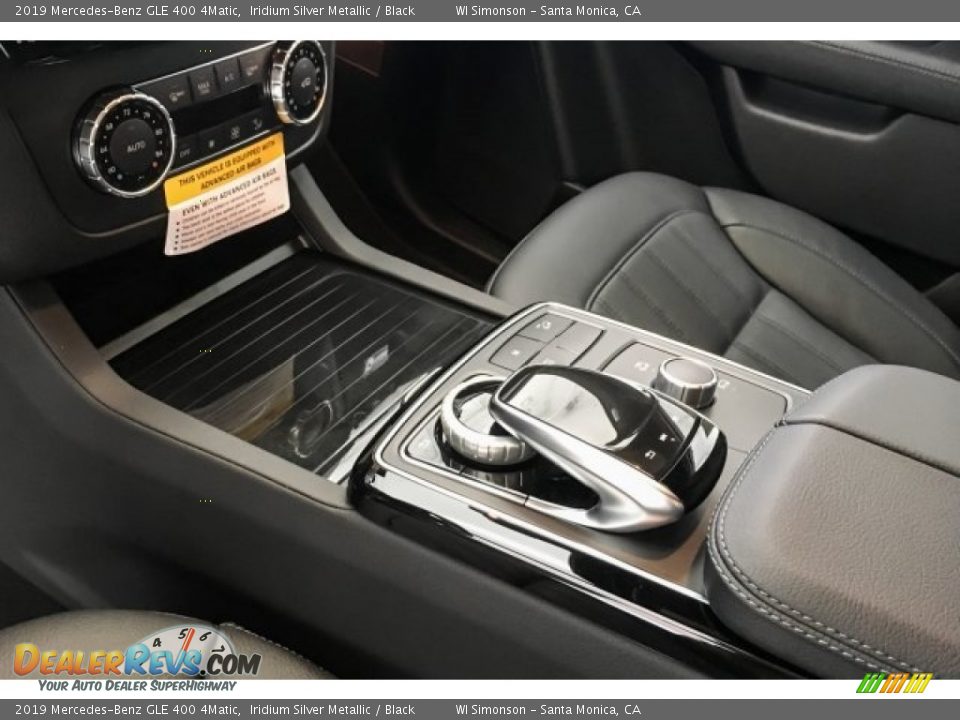 2019 Mercedes-Benz GLE 400 4Matic Iridium Silver Metallic / Black Photo #7