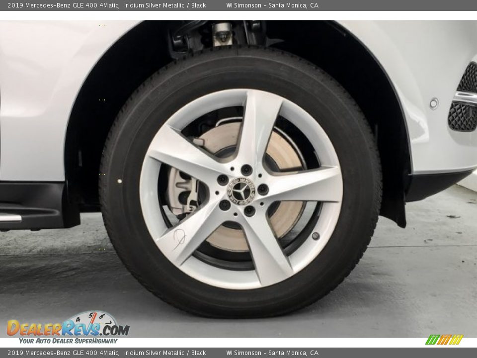 2019 Mercedes-Benz GLE 400 4Matic Iridium Silver Metallic / Black Photo #9