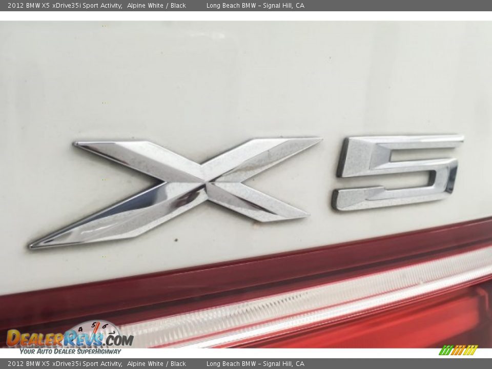 2012 BMW X5 xDrive35i Sport Activity Alpine White / Black Photo #7