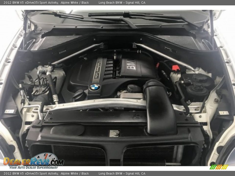 2012 BMW X5 xDrive35i Sport Activity Alpine White / Black Photo #9