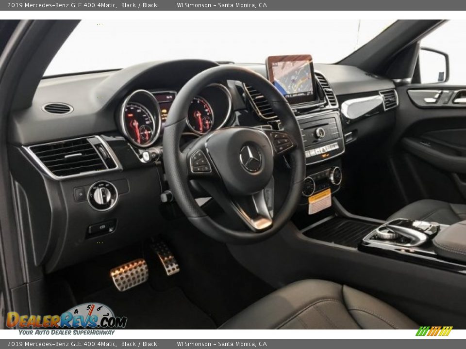 2019 Mercedes-Benz GLE 400 4Matic Black / Black Photo #4