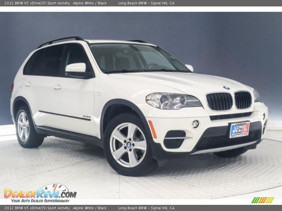 2012 BMW X5 xDrive35i Sport Activity Alpine White / Black Photo #14