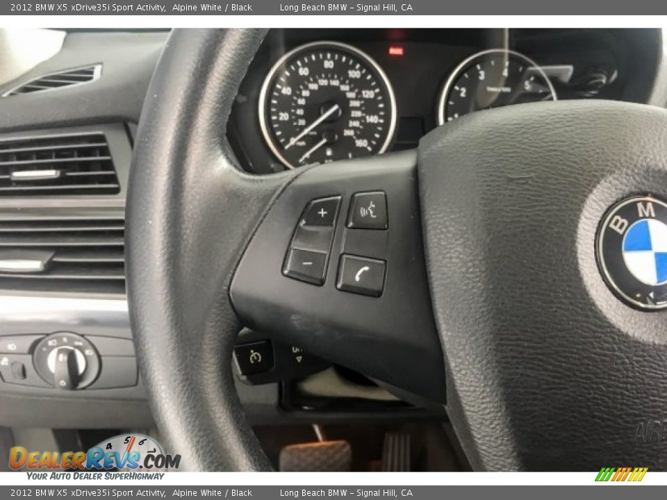 2012 BMW X5 xDrive35i Sport Activity Alpine White / Black Photo #15