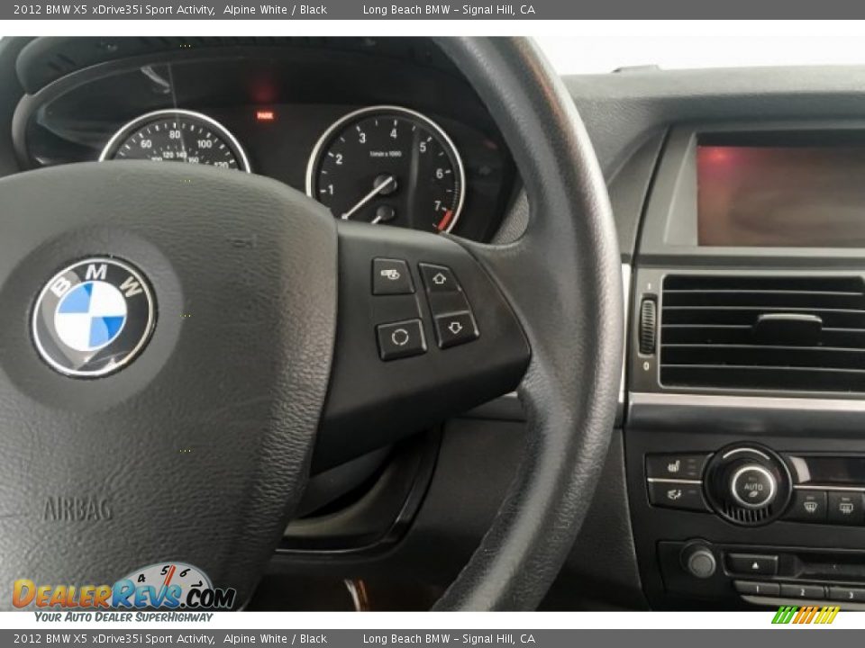 2012 BMW X5 xDrive35i Sport Activity Alpine White / Black Photo #16