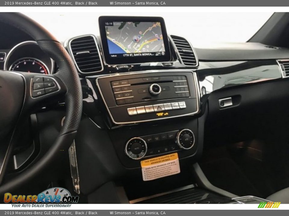 2019 Mercedes-Benz GLE 400 4Matic Black / Black Photo #6
