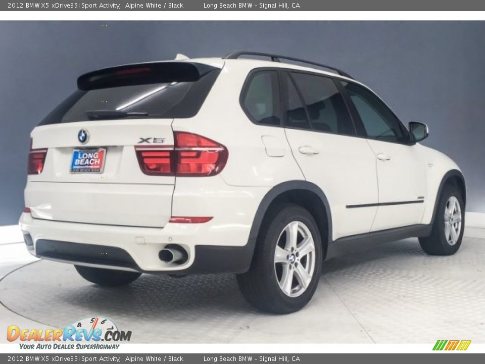 2012 BMW X5 xDrive35i Sport Activity Alpine White / Black Photo #17