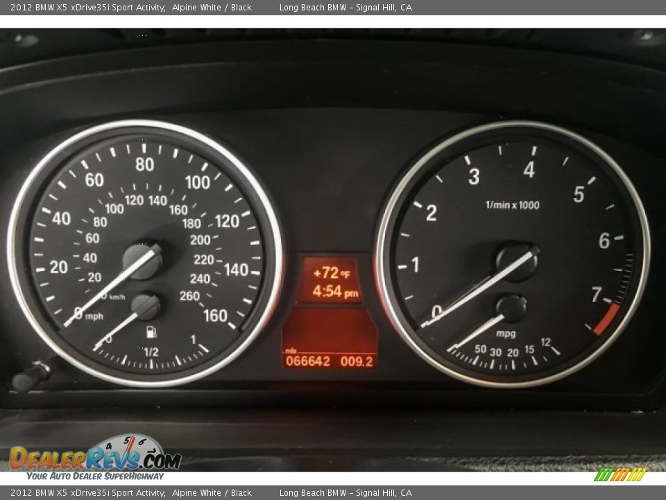 2012 BMW X5 xDrive35i Sport Activity Alpine White / Black Photo #18