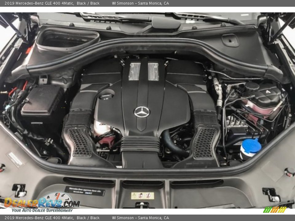 2019 Mercedes-Benz GLE 400 4Matic Black / Black Photo #8