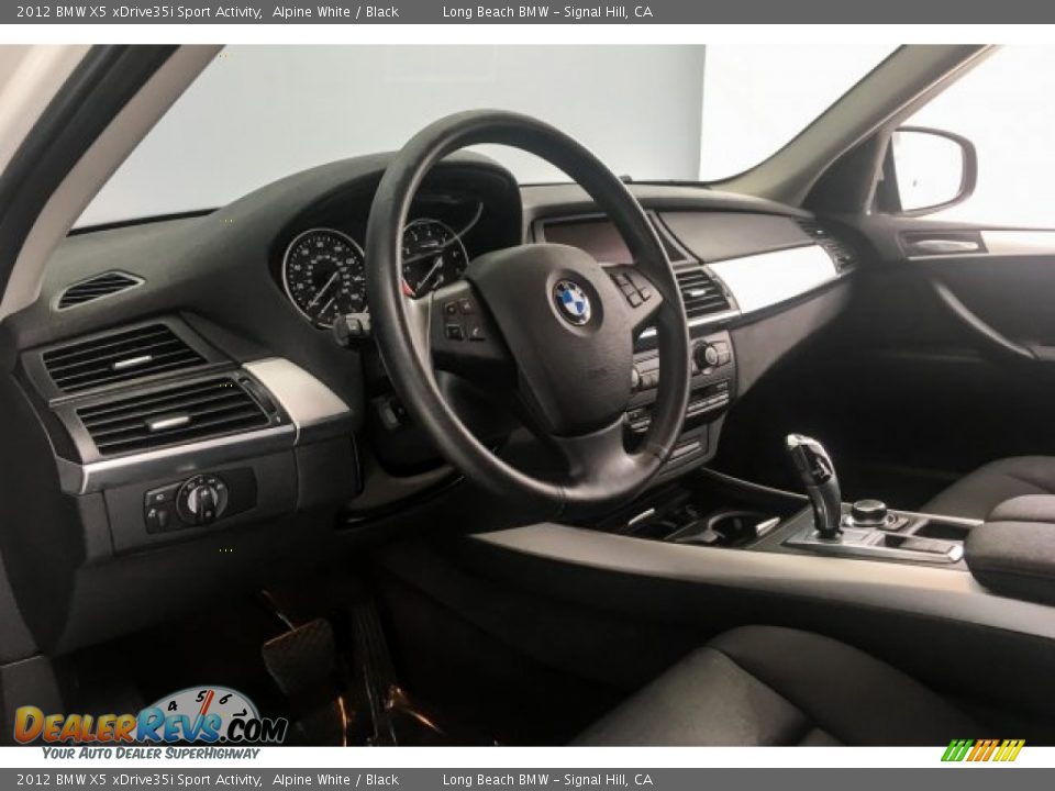 2012 BMW X5 xDrive35i Sport Activity Alpine White / Black Photo #20