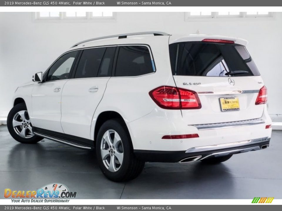 2019 Mercedes-Benz GLS 450 4Matic Polar White / Black Photo #2