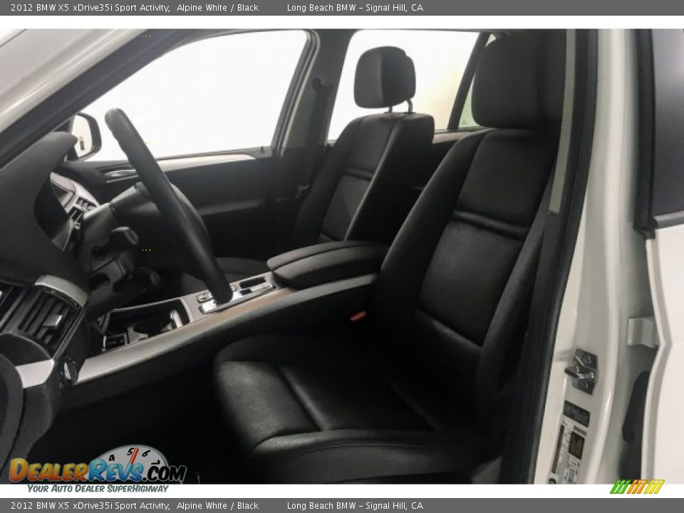 2012 BMW X5 xDrive35i Sport Activity Alpine White / Black Photo #25