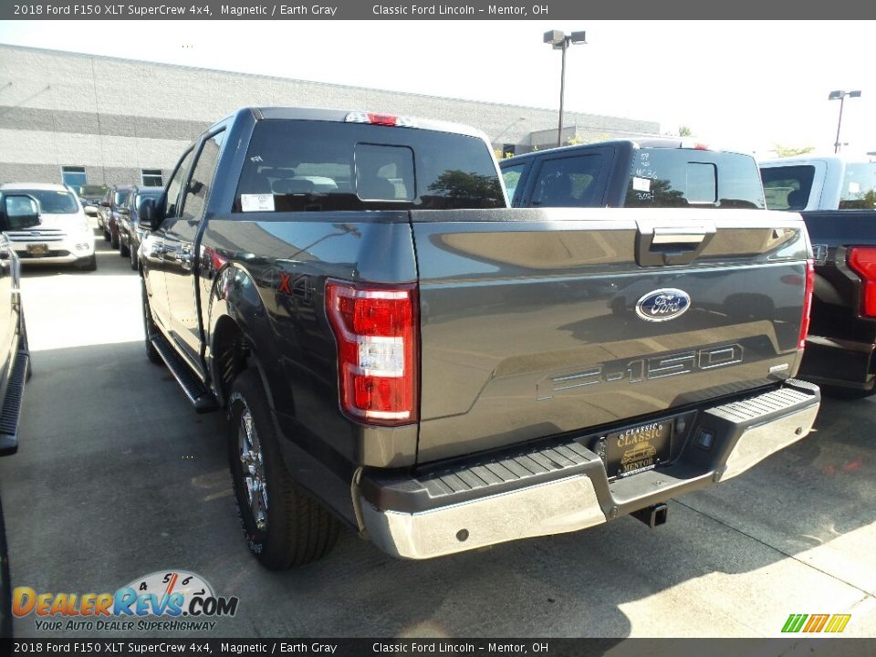 2018 Ford F150 XLT SuperCrew 4x4 Magnetic / Earth Gray Photo #3