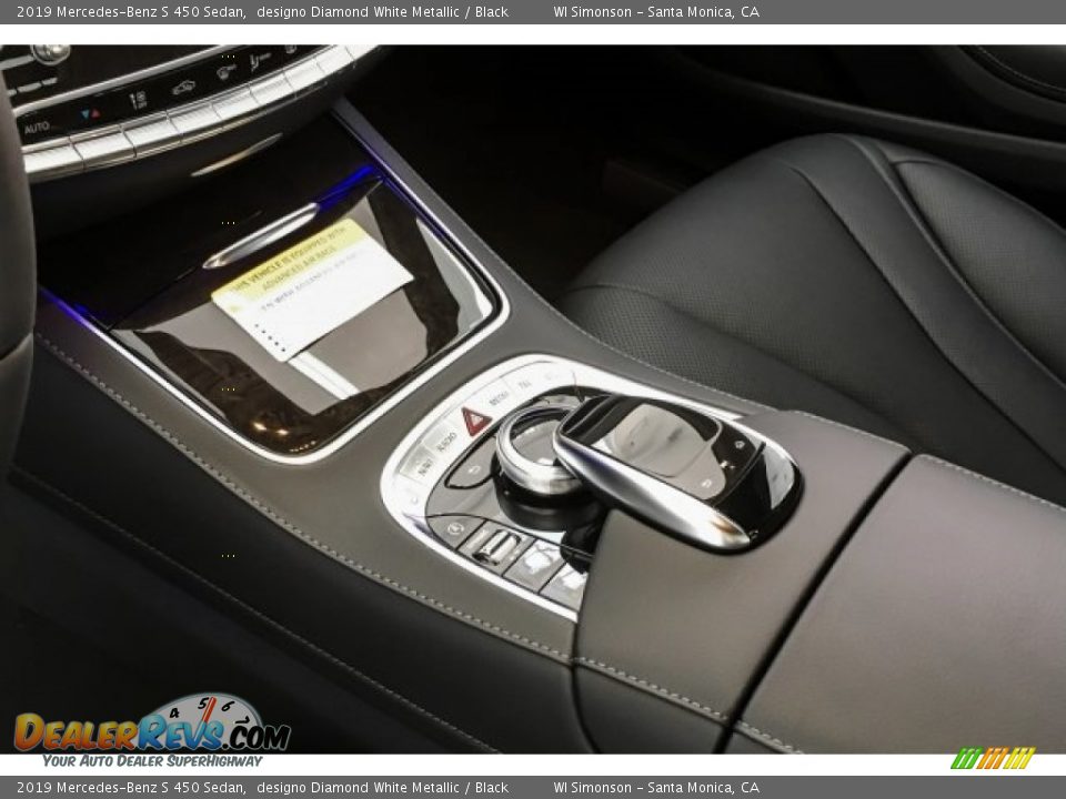 2019 Mercedes-Benz S 450 Sedan designo Diamond White Metallic / Black Photo #7