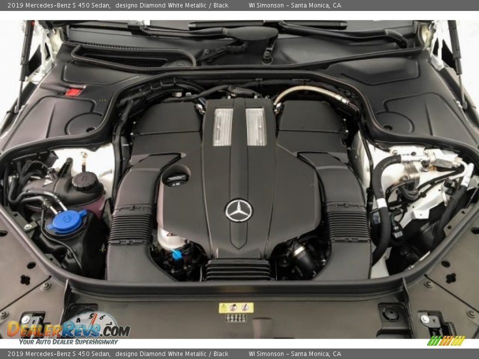 2019 Mercedes-Benz S 450 Sedan 3.0 Liter DI biturbo DOHC 24-Valve VVT V6 Engine Photo #8