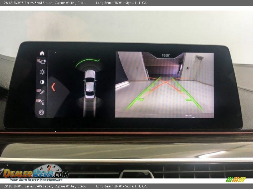 2018 BMW 5 Series 540i Sedan Alpine White / Black Photo #12