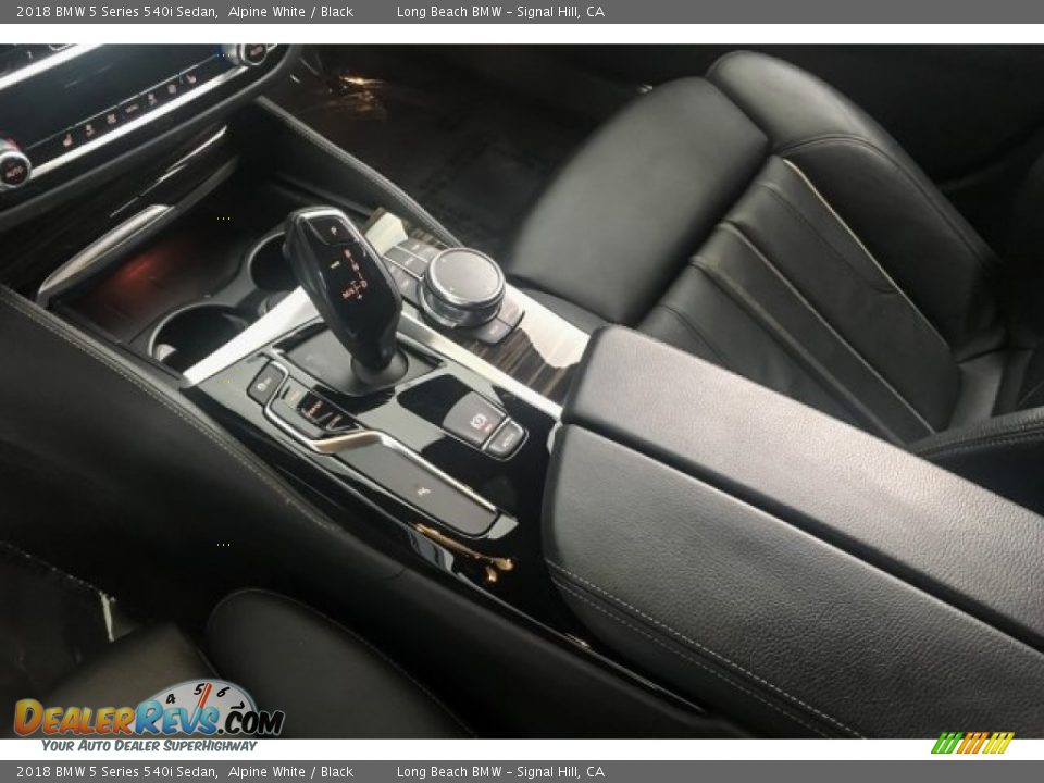 2018 BMW 5 Series 540i Sedan Alpine White / Black Photo #20
