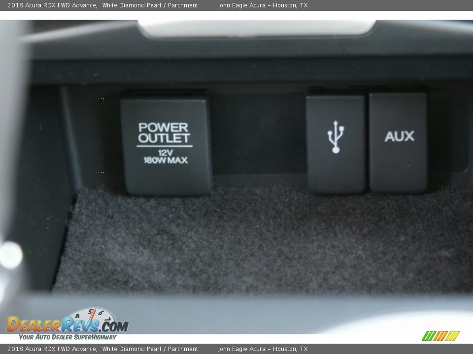 2018 Acura RDX FWD Advance White Diamond Pearl / Parchment Photo #35