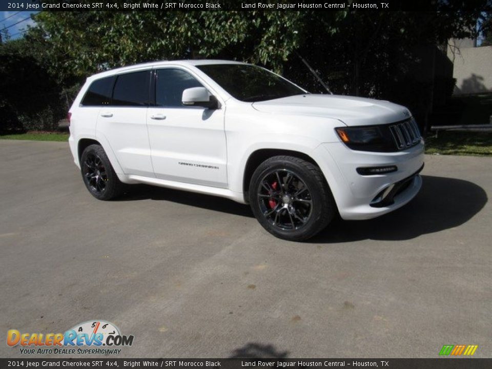 2014 Jeep Grand Cherokee SRT 4x4 Bright White / SRT Morocco Black Photo #1