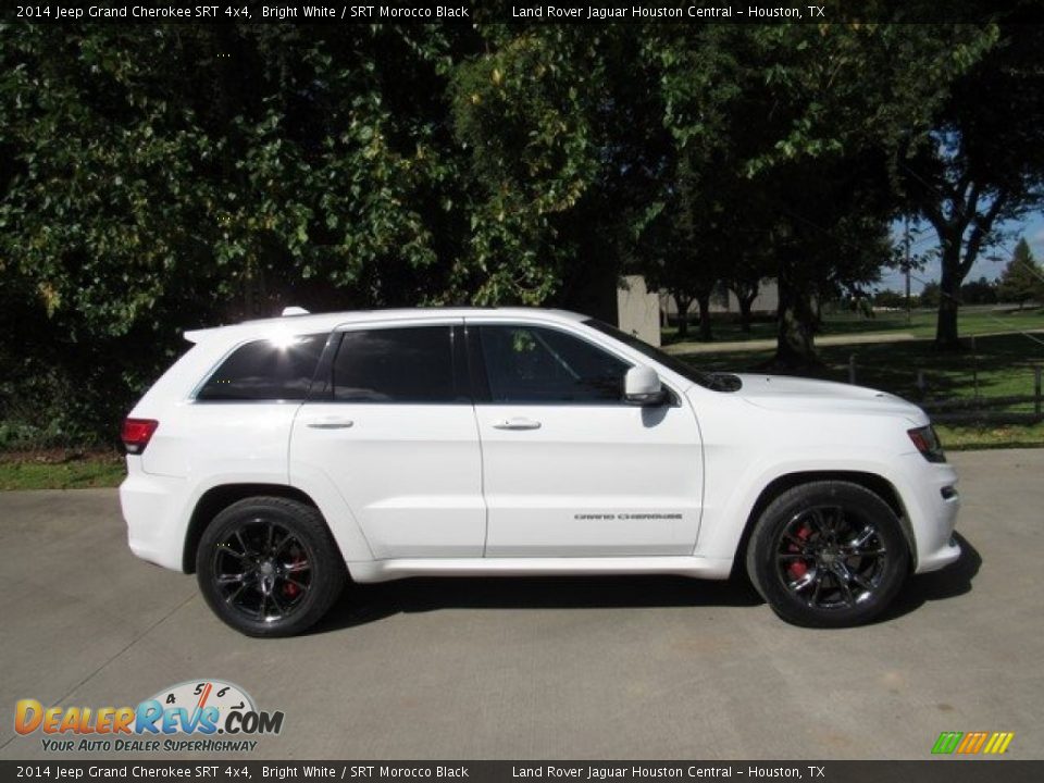 2014 Jeep Grand Cherokee SRT 4x4 Bright White / SRT Morocco Black Photo #2