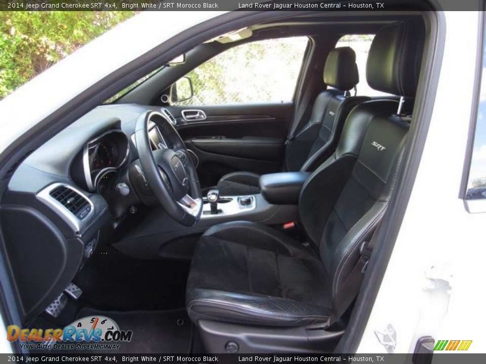 2014 Jeep Grand Cherokee SRT 4x4 Bright White / SRT Morocco Black Photo #3