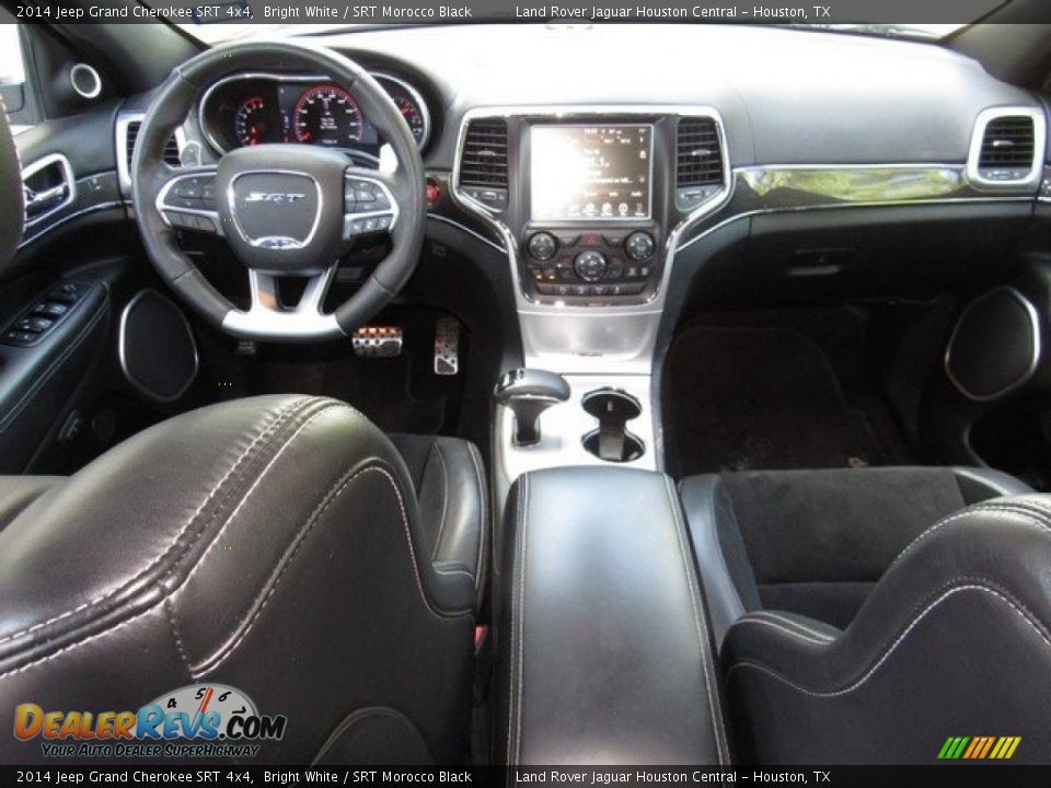 2014 Jeep Grand Cherokee SRT 4x4 Bright White / SRT Morocco Black Photo #4