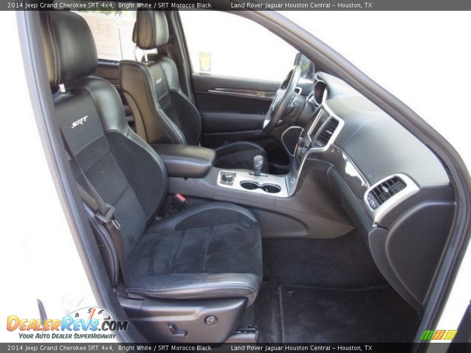 2014 Jeep Grand Cherokee SRT 4x4 Bright White / SRT Morocco Black Photo #5