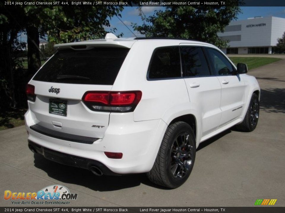 2014 Jeep Grand Cherokee SRT 4x4 Bright White / SRT Morocco Black Photo #6