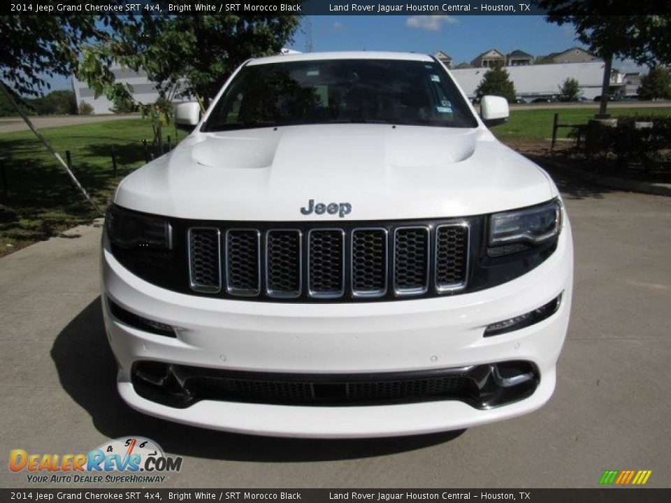 2014 Jeep Grand Cherokee SRT 4x4 Bright White / SRT Morocco Black Photo #8