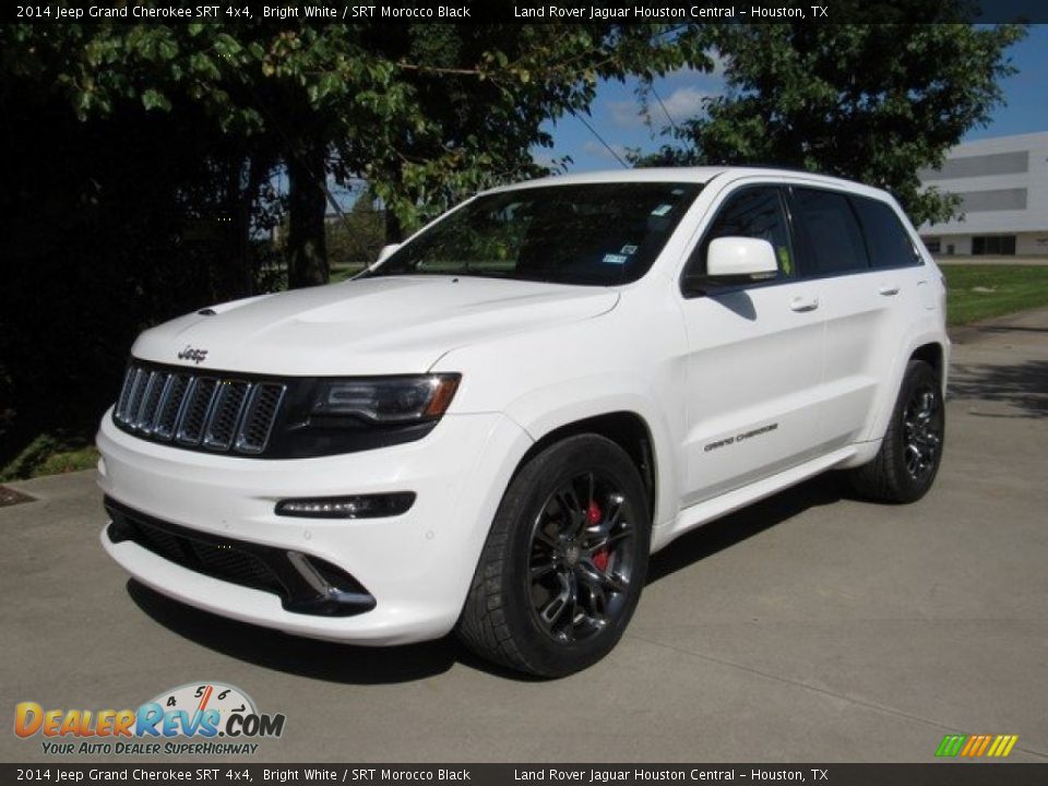 2014 Jeep Grand Cherokee SRT 4x4 Bright White / SRT Morocco Black Photo #9