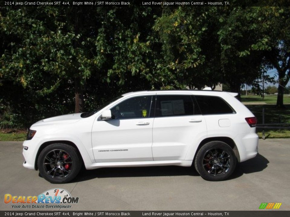 2014 Jeep Grand Cherokee SRT 4x4 Bright White / SRT Morocco Black Photo #10