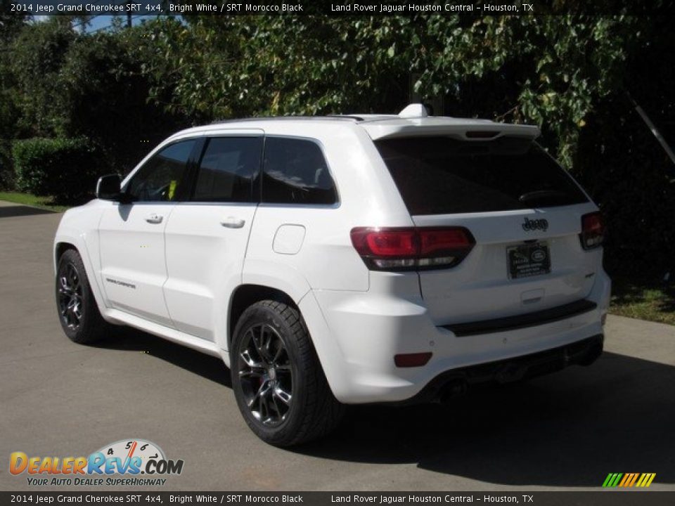 2014 Jeep Grand Cherokee SRT 4x4 Bright White / SRT Morocco Black Photo #11