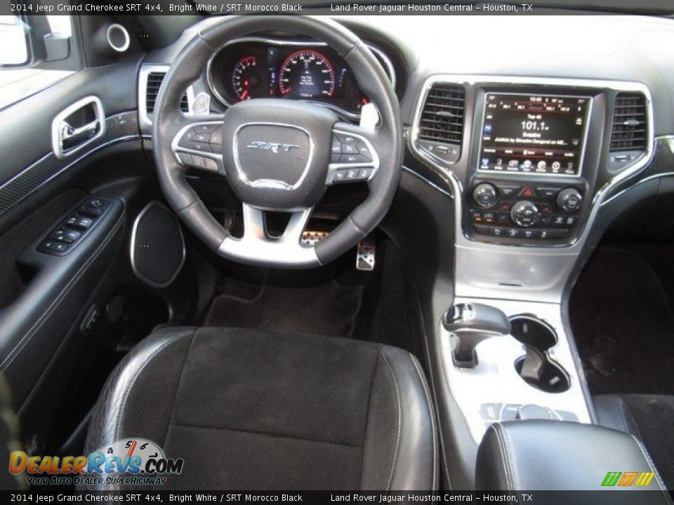 2014 Jeep Grand Cherokee SRT 4x4 Bright White / SRT Morocco Black Photo #14