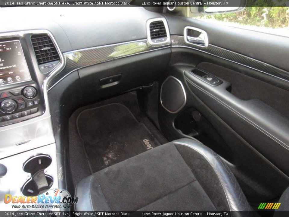 2014 Jeep Grand Cherokee SRT 4x4 Bright White / SRT Morocco Black Photo #15