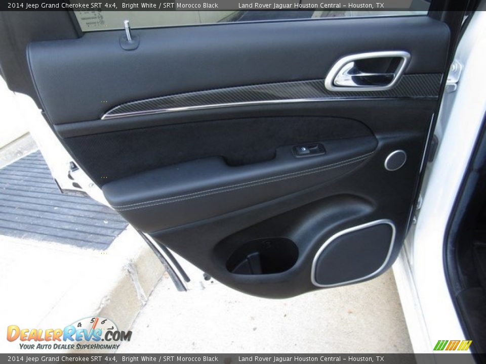 2014 Jeep Grand Cherokee SRT 4x4 Bright White / SRT Morocco Black Photo #22