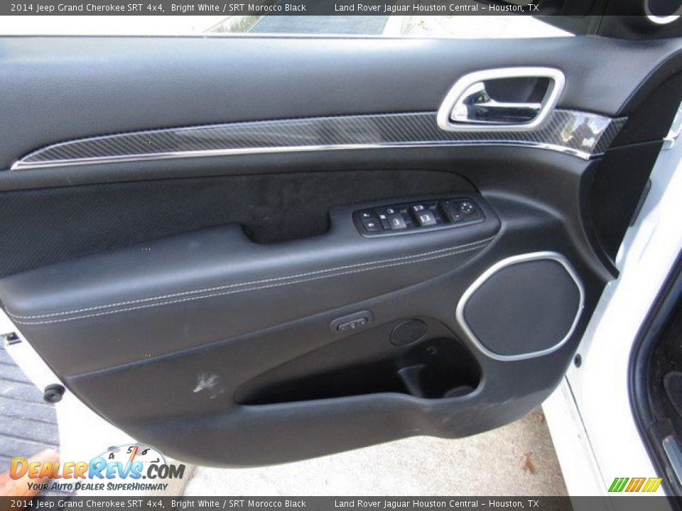 2014 Jeep Grand Cherokee SRT 4x4 Bright White / SRT Morocco Black Photo #23
