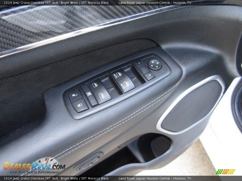 2014 Jeep Grand Cherokee SRT 4x4 Bright White / SRT Morocco Black Photo #24
