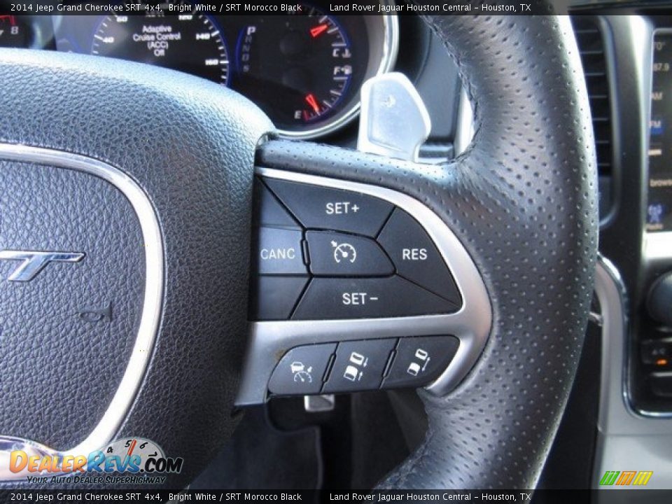 2014 Jeep Grand Cherokee SRT 4x4 Bright White / SRT Morocco Black Photo #28