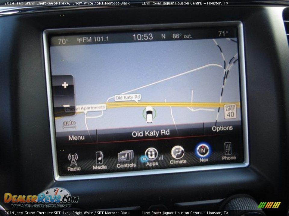 2014 Jeep Grand Cherokee SRT 4x4 Bright White / SRT Morocco Black Photo #31