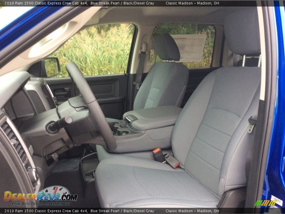 Front Seat of 2019 Ram 1500 Classic Express Crew Cab 4x4 Photo #9